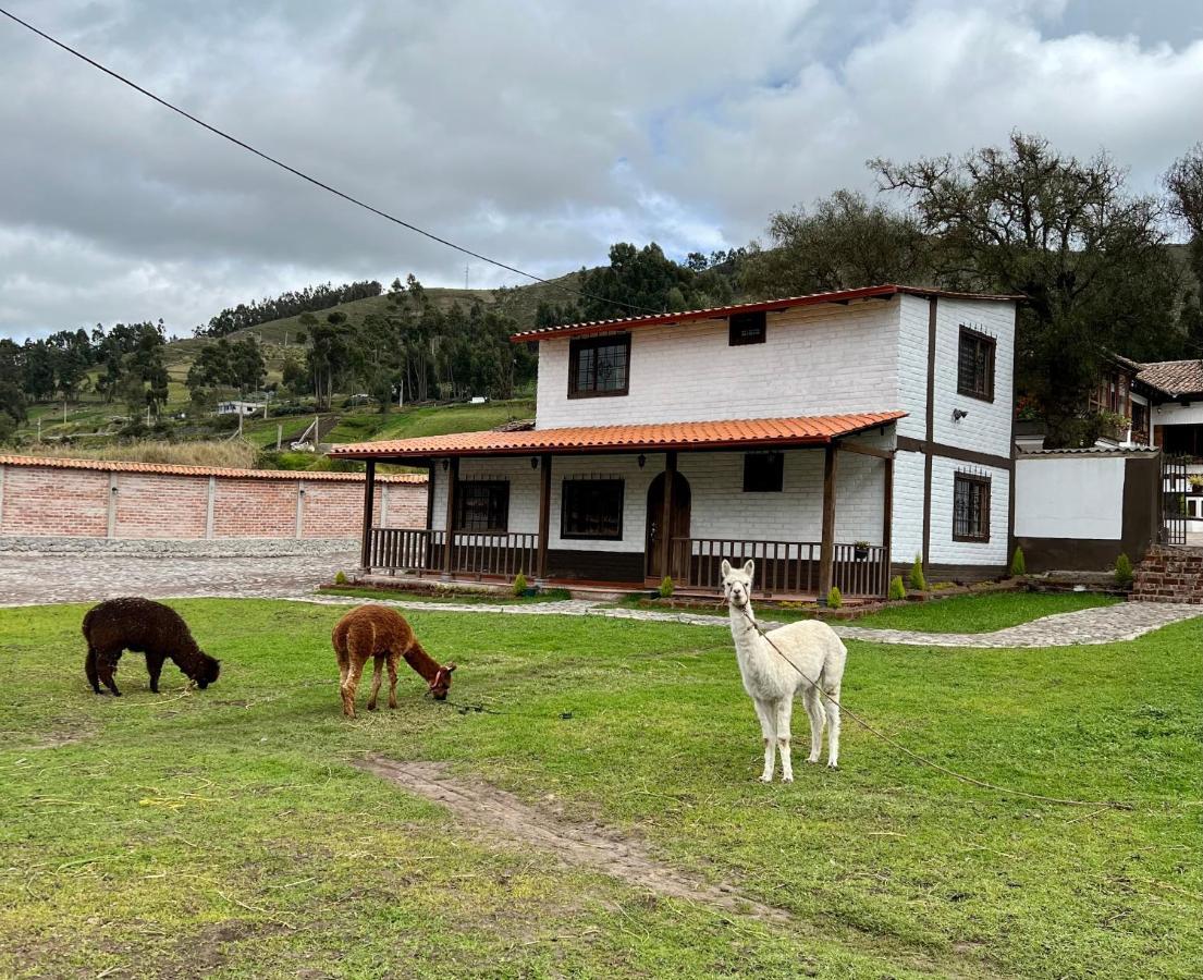 Hacienda Santa Ana Lodging Guamote ภายนอก รูปภาพ